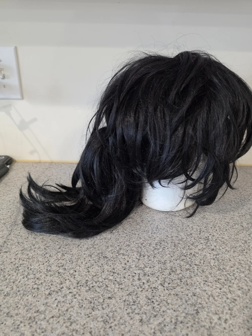 Black Short Layered Women's Wig